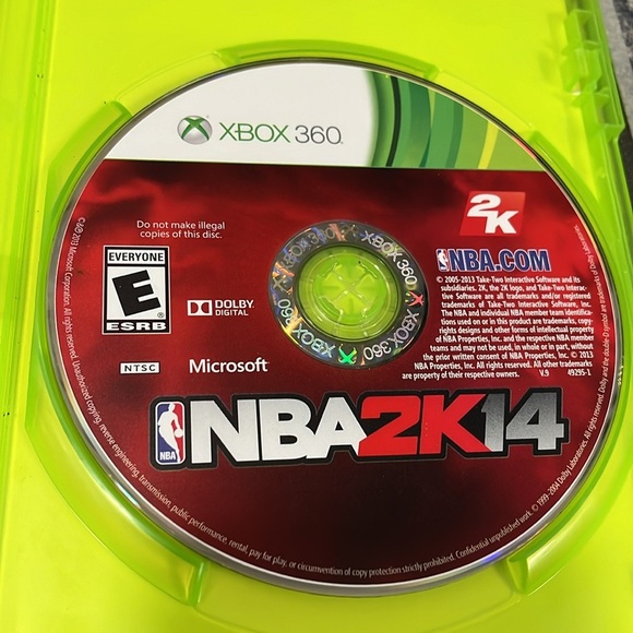 5 for $40 - NBA 14 Xbox 360 Game - Picture 3 of 5